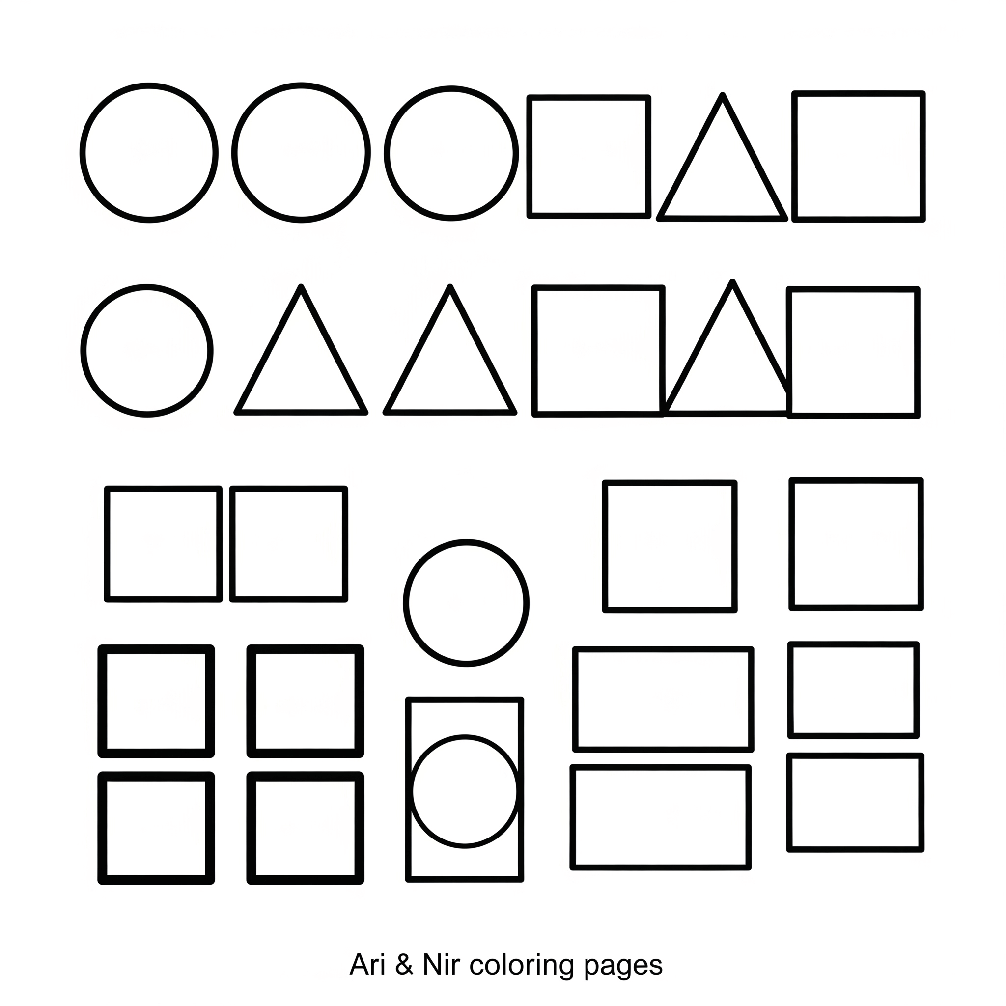 Geometric shapes