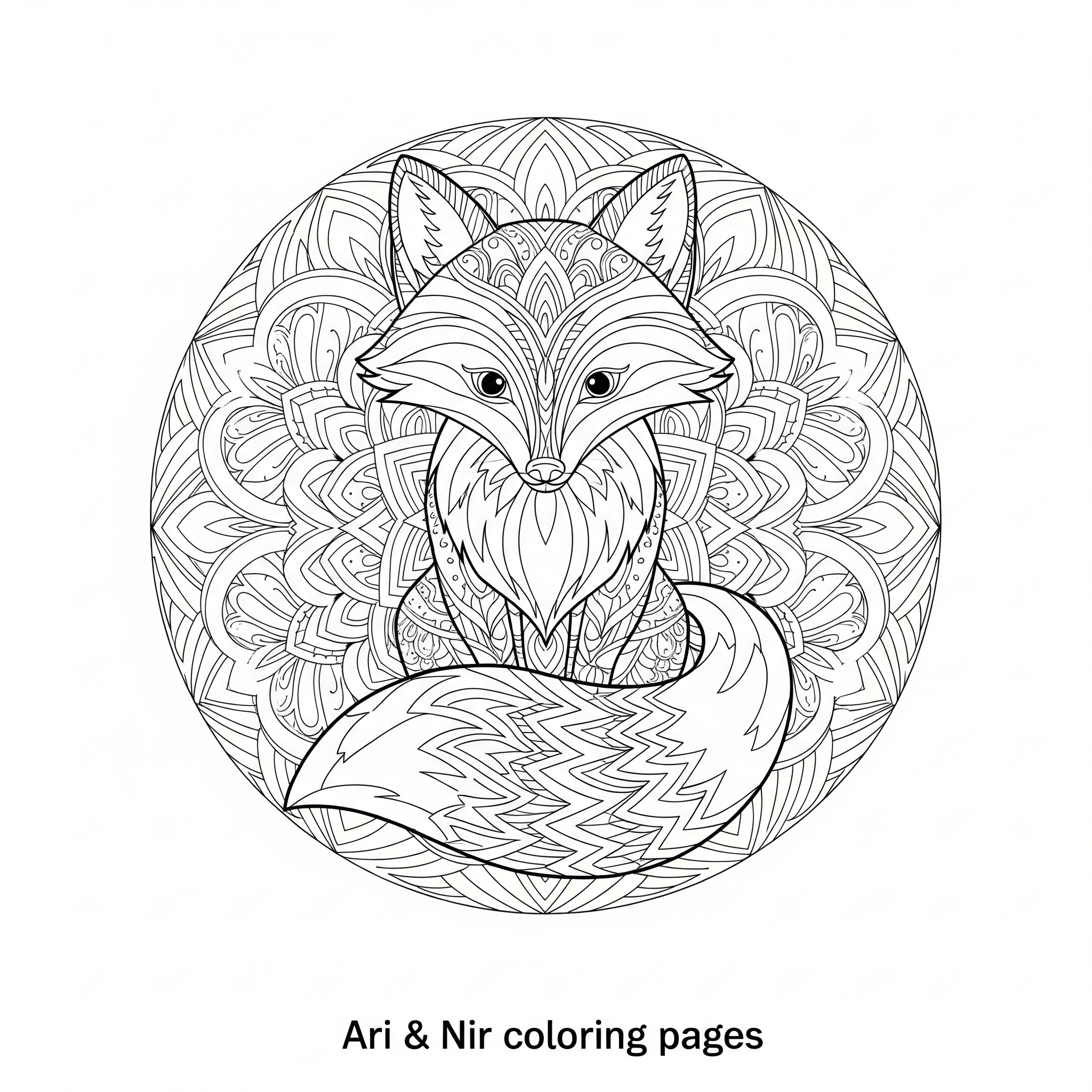 Animal mandala