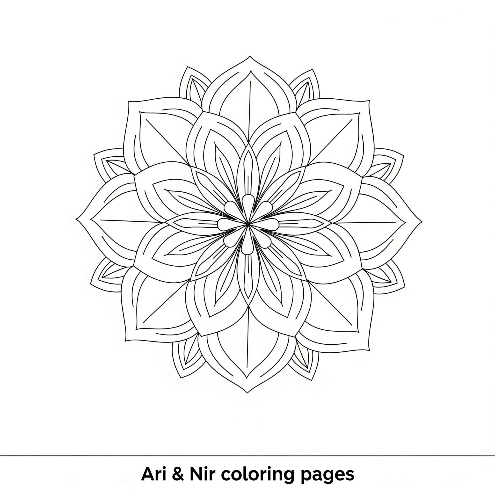 Flower mandala