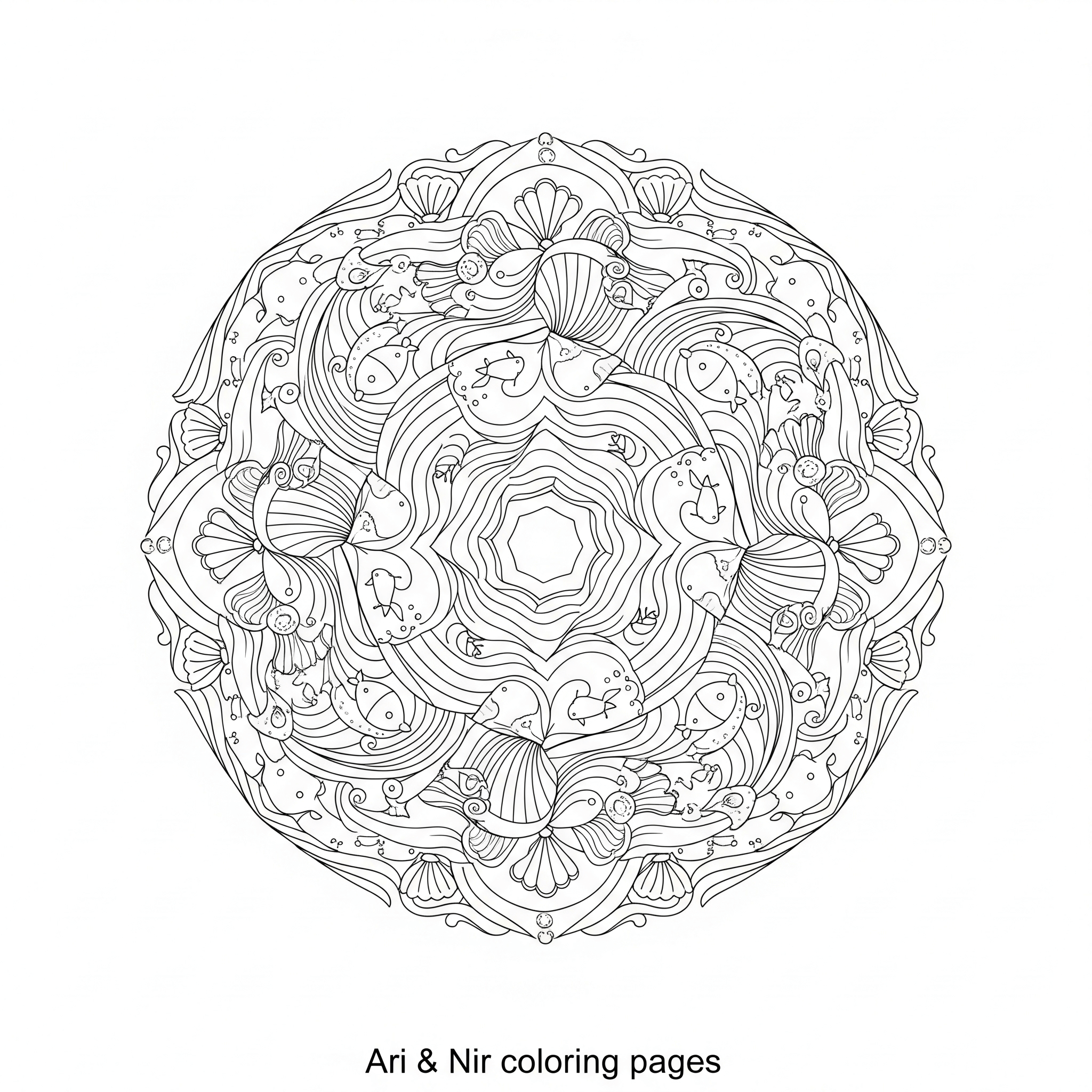 Ocean mandala